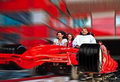 Viaggio in Italia Ferrari World Abu dhabi Qantas International Services